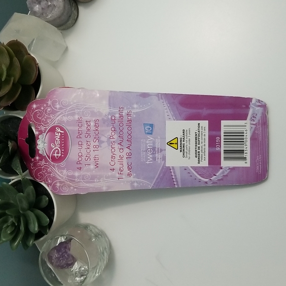 Pop up pencils with sticker sheet princess NWT - Picture 2 of 4